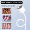 Quick Dry UV LED Nail Lamp USB Powered Curing Lights Portable Gel Polish Dryer  Nail DIY