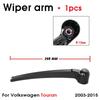 BEMOST Car Rear Windshield Wiper Arm Blades Brushes For Volkswagen Touran 2003-2015 Back Windscreen Auto Styling Accessories