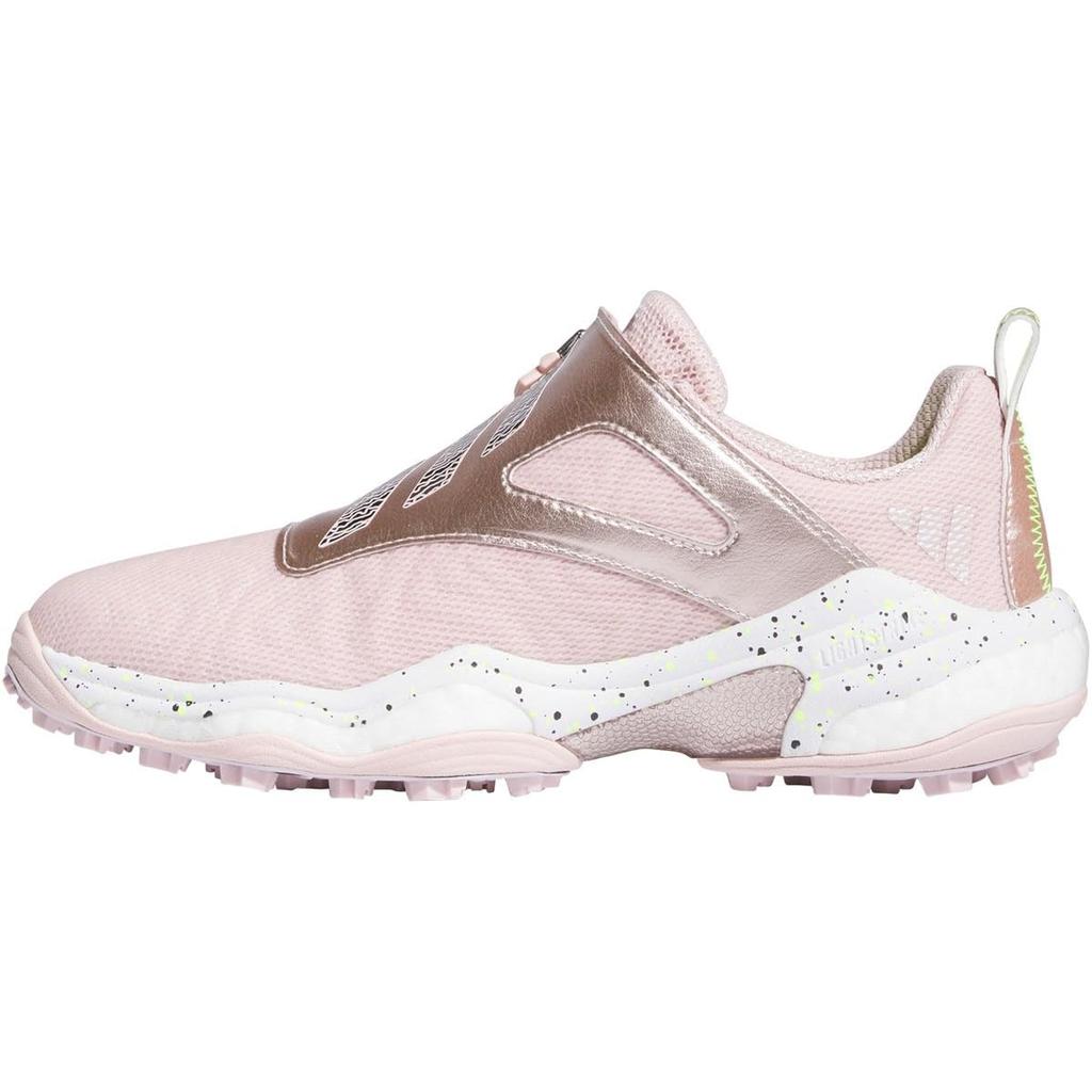 Golf Shoes Code Chaos 25 Boa Sandy Pink Metallic cm 2E [Adidas Golf] Women's Pink/Core Black/Sandy 22.0