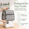 Soft Lined Overlock Machine Protective Cover Protective Case for Singer/Brother Tool Organization