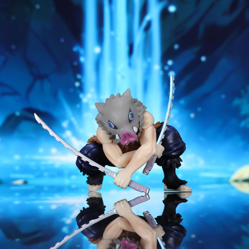 Demon Slayer: Inosuke action anime figure Collectibles, figurine display pieces, anime figurines Christmas gifts