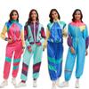 Abbigliamento Sportivo Disco Retrò Anni '70 da Donna per Performance sul Palco