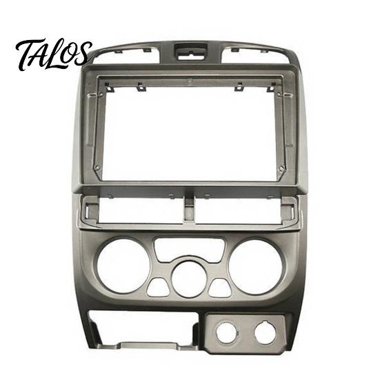 Dashboard Mounting Frame Dash Radio Trim Kit for Isuzu D-Max MU-7 2001-2005, Car Central Vehicle Housing Console Navigation Screen Panel Trim,