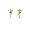 Trendy 2023 Sterling Silver Cartilage Stud Earrings for Women - Niche Design, High-End Feel, Ear Care Accessories