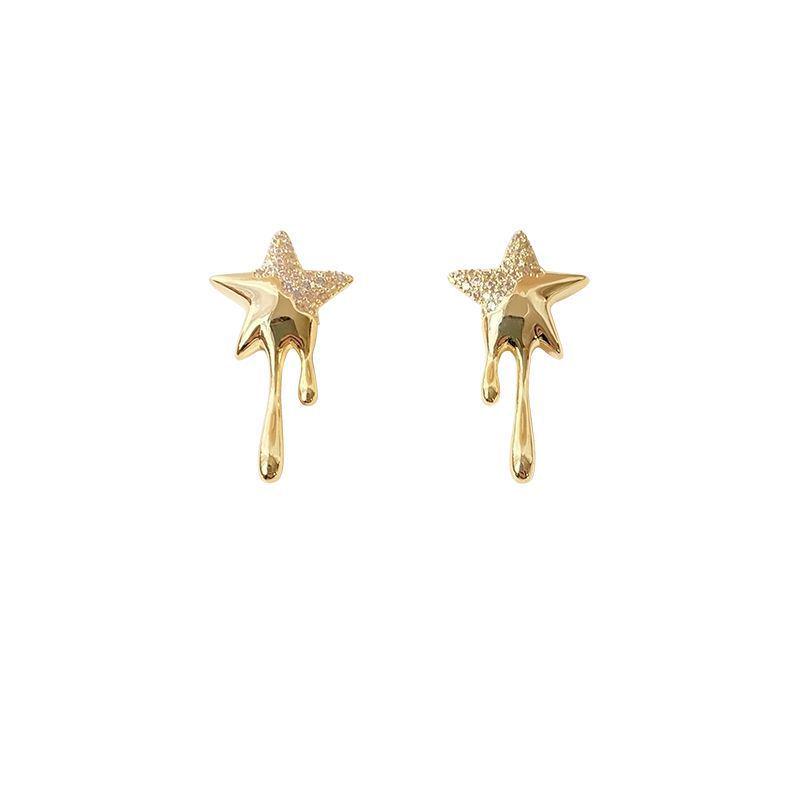 Trendy 2023 Sterling Silver Cartilage Stud Earrings for Women - Niche Design, High-End Feel, Ear Care Accessories