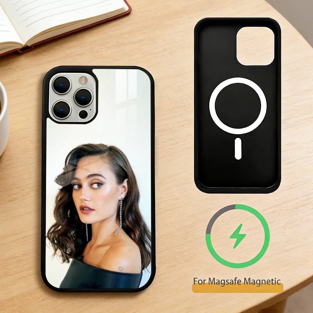 

Actor E-Ella Purnell Phone Case For iPhone 14,16,15,13,17,12,Plus,Pro,Max Magnetic For Magsafe Frosted Cover iPhone12PROMAX