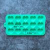 3D Diamond Heart Silicone Mold 15 Grid Diamond Love Heart Shaped Mold Tray Silicone Baking Pan Mold for Making Cake Chocolate Mousse Dessert