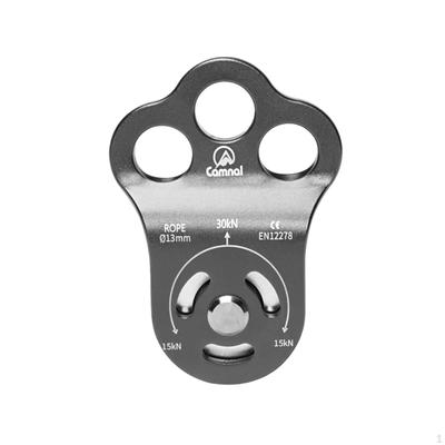 Climbing Pulley for 8-13mm Rope, Aluminum Single Pulley, Lifting Rope