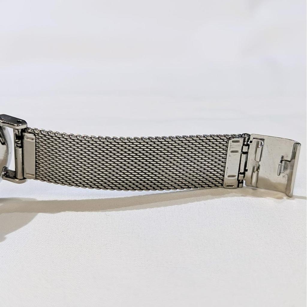 Used SKAGEN HALD Battery Replaced Ladies Good Condition Silver