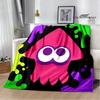 3D Cartoon game Splatoon Printed blanket Flannel Warm blankets Soft and comfortable blanket bed linings cubre cama Birthday Gift