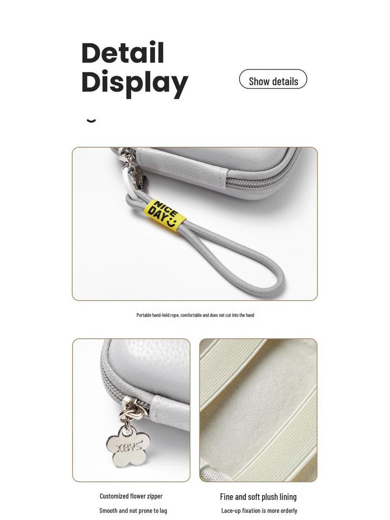 Portable Sugar Meter Storage Pouch for Roche, Sannuo, Yuyue, and Ou Blood Glucose Meters