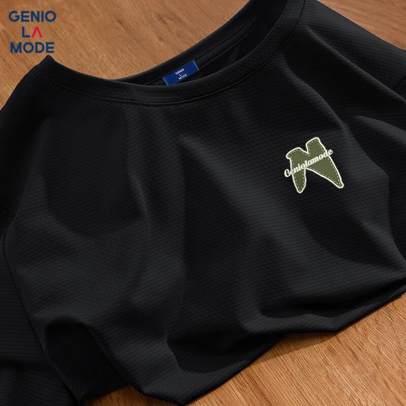 GENIOLAMODE Men s Ice Silk Quick-Dry T-Shirt 2XL