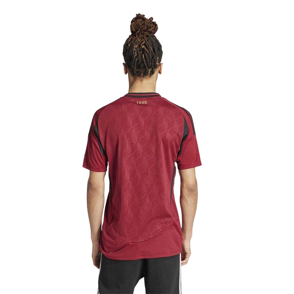 adidas Mens 2024 Belgium Home Jersey