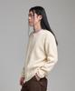 ANALOG MOOD 2-Way Round Cardigan Knit (Cream)