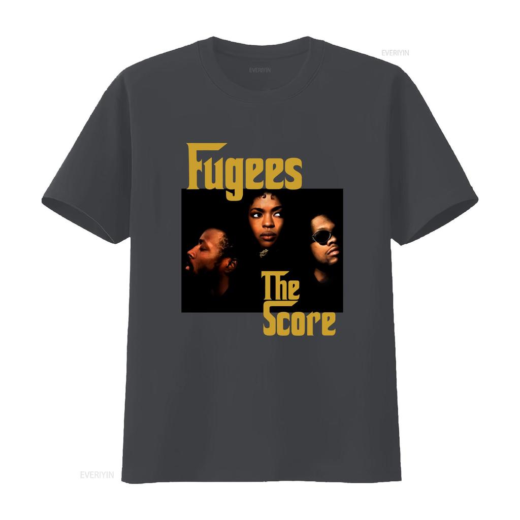 Fugees The Score Lauryn Hill T Shirt for Men and Women Vintage Washed Comfortable Unisex Slightly Stylish Stretched Versatile