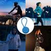 LED Sleutelhangerlamp Nachtloop Veiligheidslamp Hoge Lumen Meerdere Verlichtingsmodi Mini Formaat Draagbaar Draagbaar Armband LED Lamp