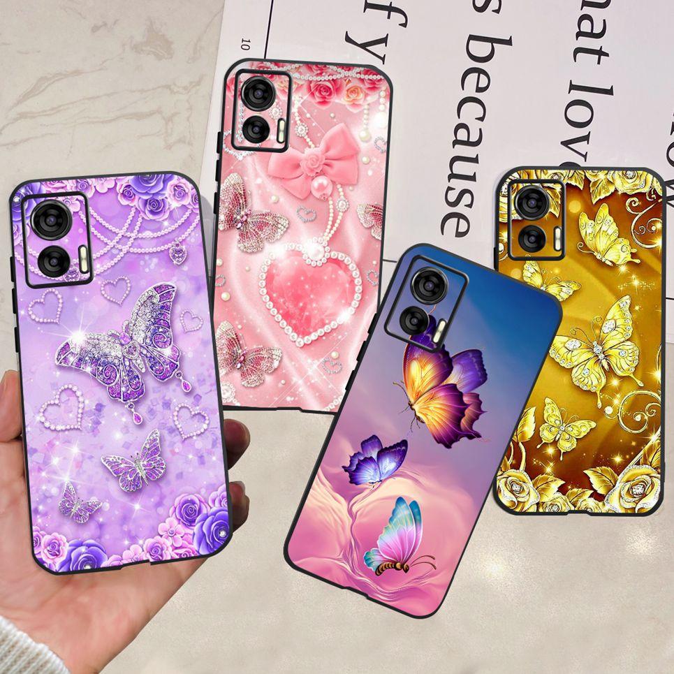 Per Motorola Edge 30 Neo / 30Lite / 30Pro 5G 4G Cover Posteriore Cartone Animato Stile Cool Animali Ragazza Morbido TPU Silicone Custodia per Telefono Paraurti