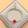 Bracciale Fortunato Quadrifoglio in Rame per Donna - alla Moda, Versatile Design Coreano