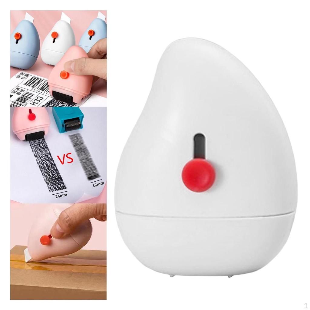 Theft Roller Stamp, Reusable , Opener For Personal Privacy Address ,Girls Boy, Letters