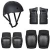 7 Pcs Skating Protective Gear Set Including Helmet Knee Pads Elbow Pads Palm Pads Protective Equipment for Kids and