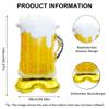 Pineapple Balloon Decoration Party Beer Bottle Aluminum Foil Balloon Hot Weather Supplies Hawaii Decoration For Birthday