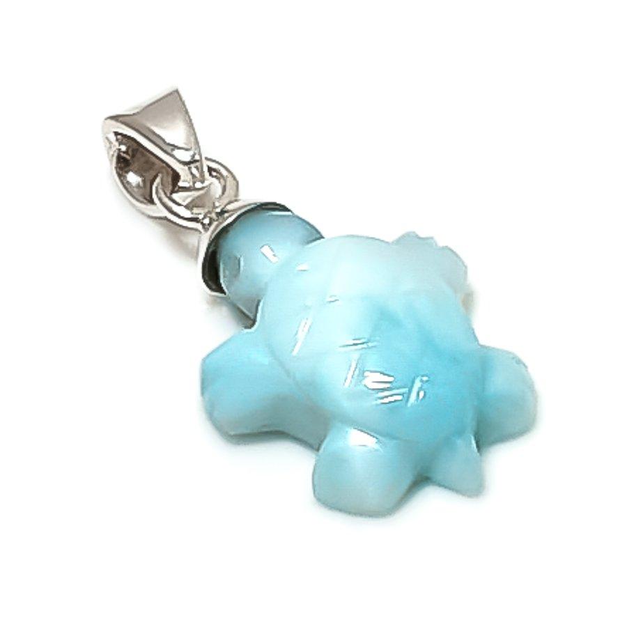 

Натуральный Ларимар Драгоценный камень Ручная работа 925 Стерлинговое серебро Ювелирная подвеска 1,18 C4j79