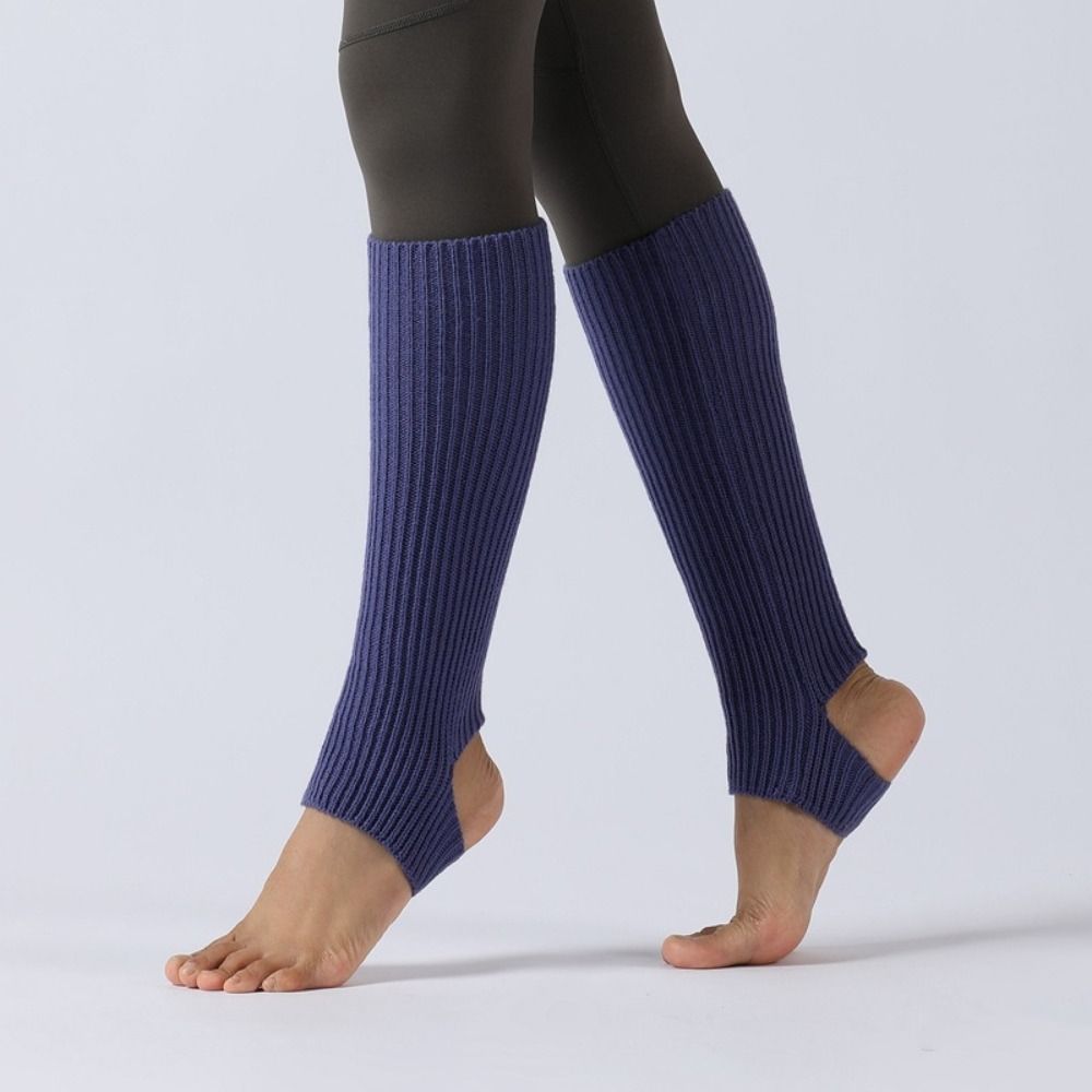 Female Wear Latin Socks Long Section Ballet Knitted Socks Ballet Leg Warmers Women Girls