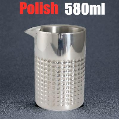 500ml Edelstahl Rührbecher Mixingglas, bevorzugt von Profis und Amateuren gleichermaßen, Machen Sie Ihre eigenen Spezialcocktails Barzubehör