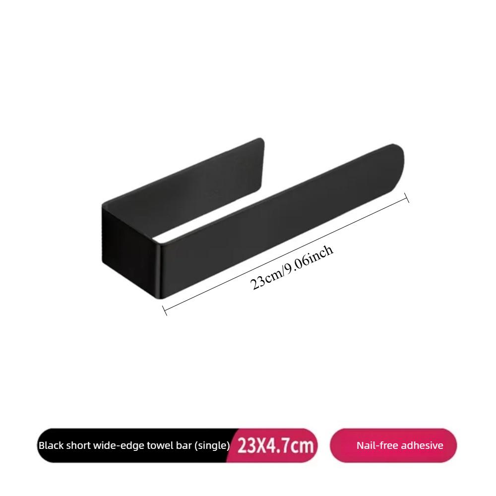 No Drill Self Adhesive Towel Rack for Kitchen Hand Towel Storage Home Decor Organizer Bathroom Towel Holder Bathroom Accessories