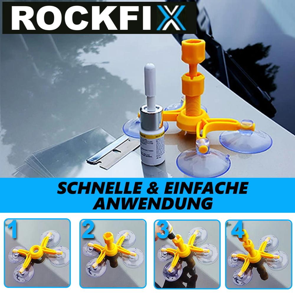 ROCKFIX Windscreen Repair Kit Stone Chip Repair Windscreen