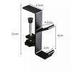 3pcs Garland and Stocking Mantel Holders, 2 in 1 Mantle Hangers Heavy Duty