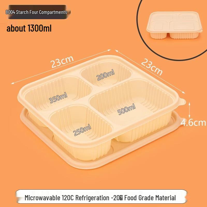 Degradable Disposable Meal Box