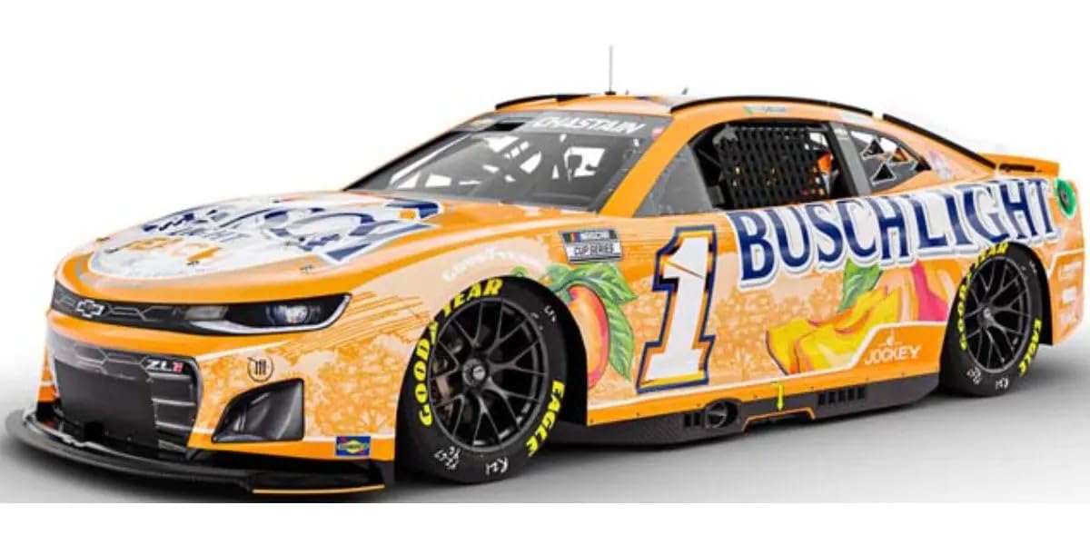 

Kyosho Lionel Racing BUSCH LIGHT PEACH 2024 Chevrolet Camaro ZL1 Росс Честейн Готова модель 1/64 #1 (LR305280)