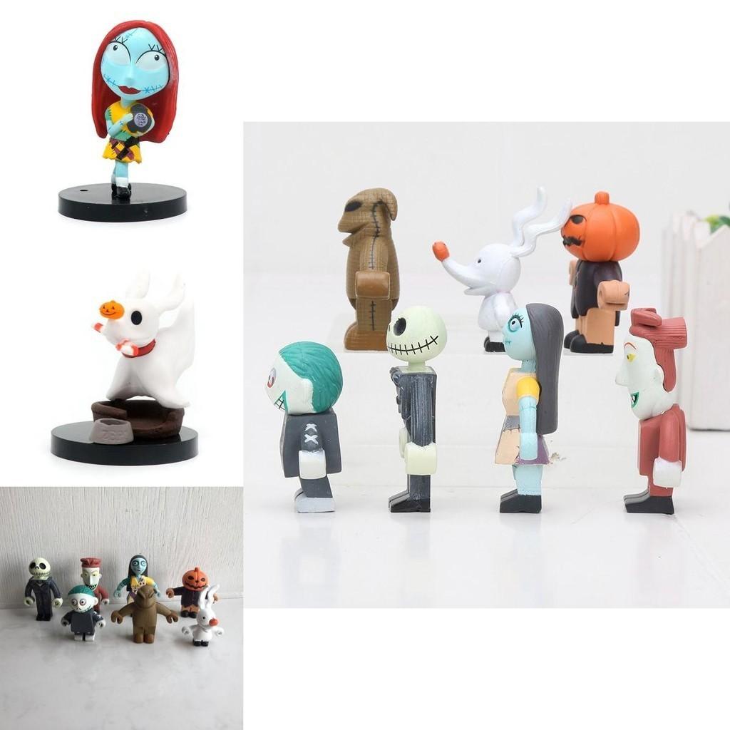 Delightful Jack Skellington Figure Set Featuring Nightmare Before Christmas Character Dolls For Kids And Collectors