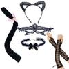 Ears Headband Cat Costume Set Lace Choker Cat Costume Accessories  Party Accessories