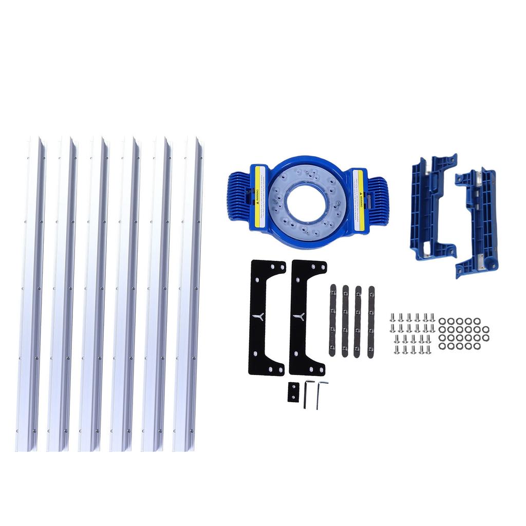 Router Sled Precise Positioning Aluminum Alloy Slab Flattening Router Jig for Wood Board End Face Plate Resin Projects