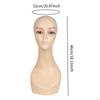 Plešatá figurínová hlava Držák na paruky Lehký Přenosný Multifunkční Tréninkový Displej Model
