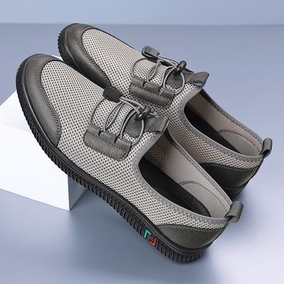 Fashion Male Wading Water Sneakers Swimming Shoes Men Beach Aqua Shoes Quick Dry Barefoot Mesh Flats Surfing Slippers Hiking Water Shoes