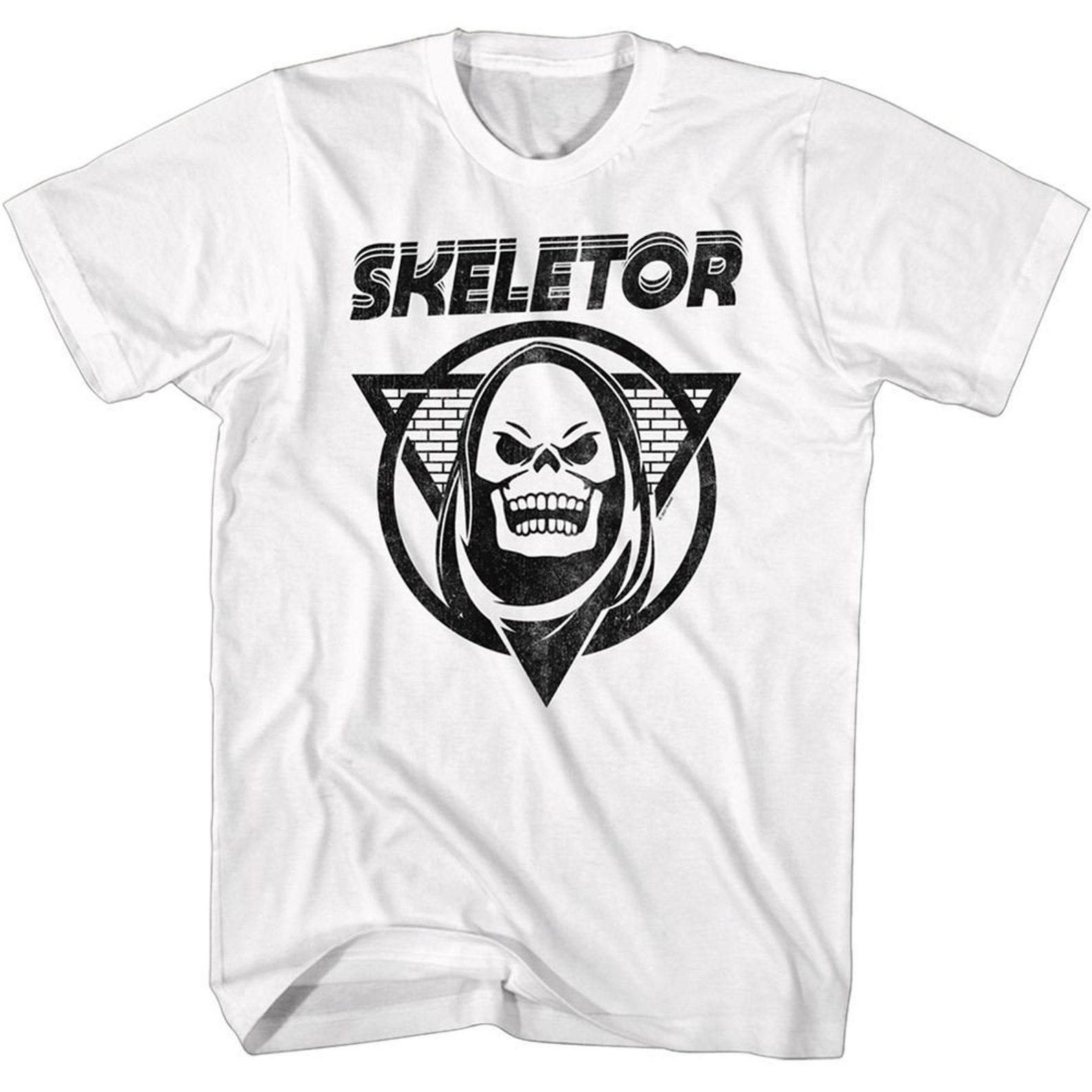 Мужская футболка Skeletor Snakes Белая Взрослая Masters of the Universe 3XL