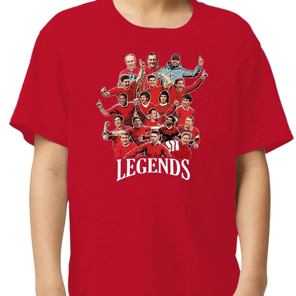 Liverpool Club Legends Kids T-Shirt 3-13 Years Unofficial Kopites Fans Gift S