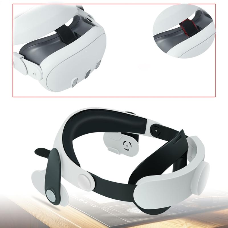New VR Accessories Breathable Replacement Strap Adjustable Head Strap for 3 Headband