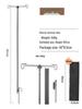 Aluminum Camping/Fishing Lantern Stand - Portable, Folding, Outdoor Lamp Pole Storage