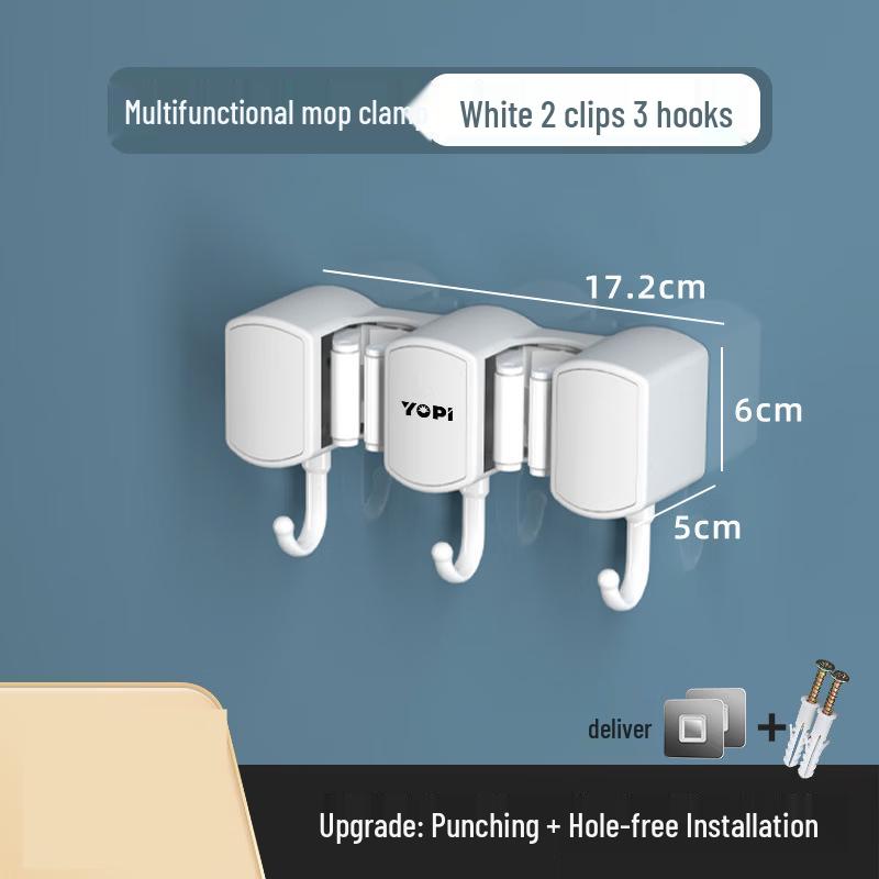 

ZNMW Adhesive Wall-Mounted Mop and Broom Holder