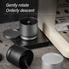 Dosing Rings Press Aluminum Alloy Anti Flying Coffee Powder Picker Coffee Making Supplies 58mm Black