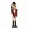 Nutcracker HandPainted Figurine Freestanding Wooden Ornament for Collectors,