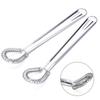 Frusta Manuale a Molla in Acciaio Inossidabile da 20 cm Mini Miscelatore da Cucina per Uova Salse