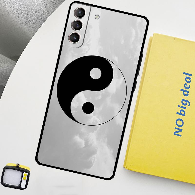Eight Diagrams Taiji Yin Yang Phone Case For Samsung Galaxy S26 S24 Ultra S20 S21 S22 S23 Plus S10 S24 FE S25 Ultra Cover
