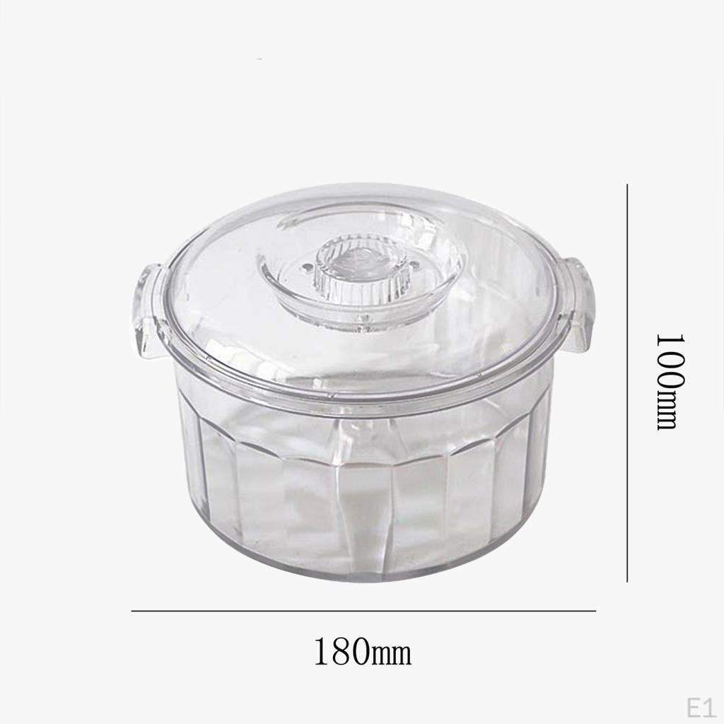 Container for Polishing Jewelry And Metals with Tumbler Design