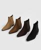 Sappun Perov Square Ankle Boots (4Cm)