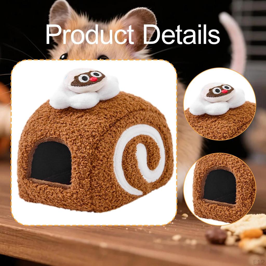 Hamsterbett Lebensraum Bequem Niedlich Süß Schlafnester Kleintiere Bettwäsche Haus für